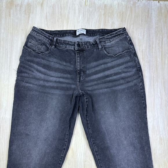 Lane Bryant Signature Fit Mid Rise Boyfriend Flex Magic Denim Jeans 20P Petite - Picture 2 of 16